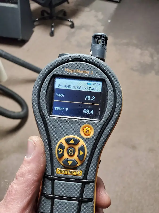 Moisture meter humidity assessment for Mold Remediation & Removal in Stevensville